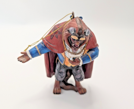 Disney Traditions Beast hanging ornament A21425 boxed - product code detail