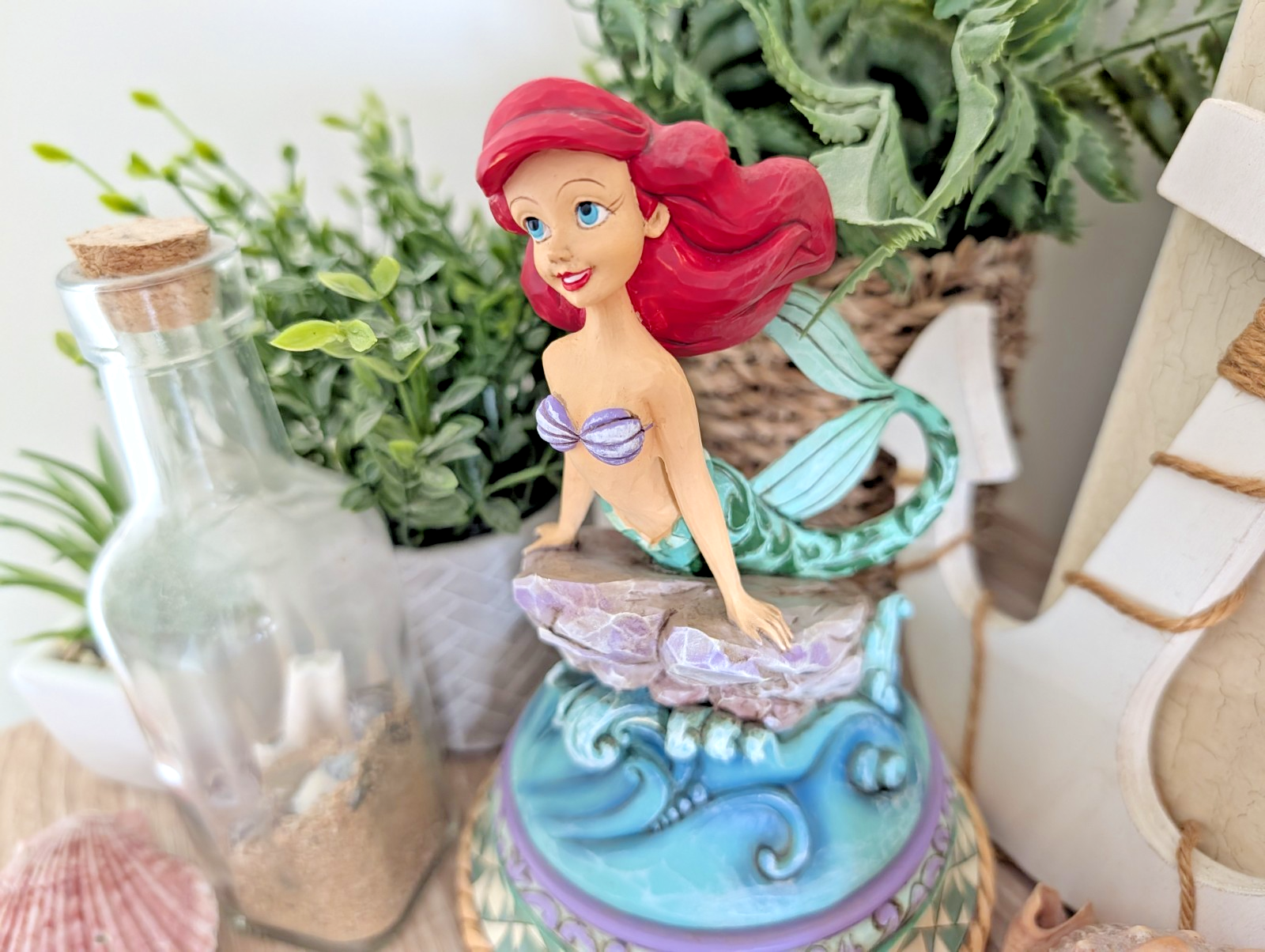 Disney Traditions Ariel Part of Your World musical figurine 4015336 photo 2