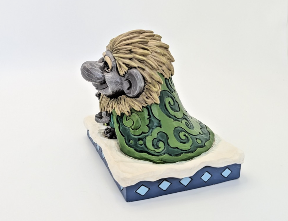 Grand Pabbie Frozen figurine showing carved-style Jim Shore detail