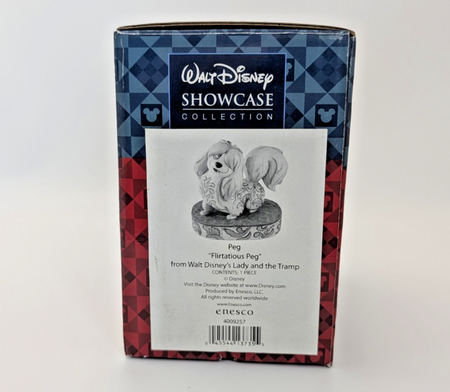 Disney Traditions Showcase Flirtatious Peg Figurine Lady & Tramp Jim Shore Boxed17