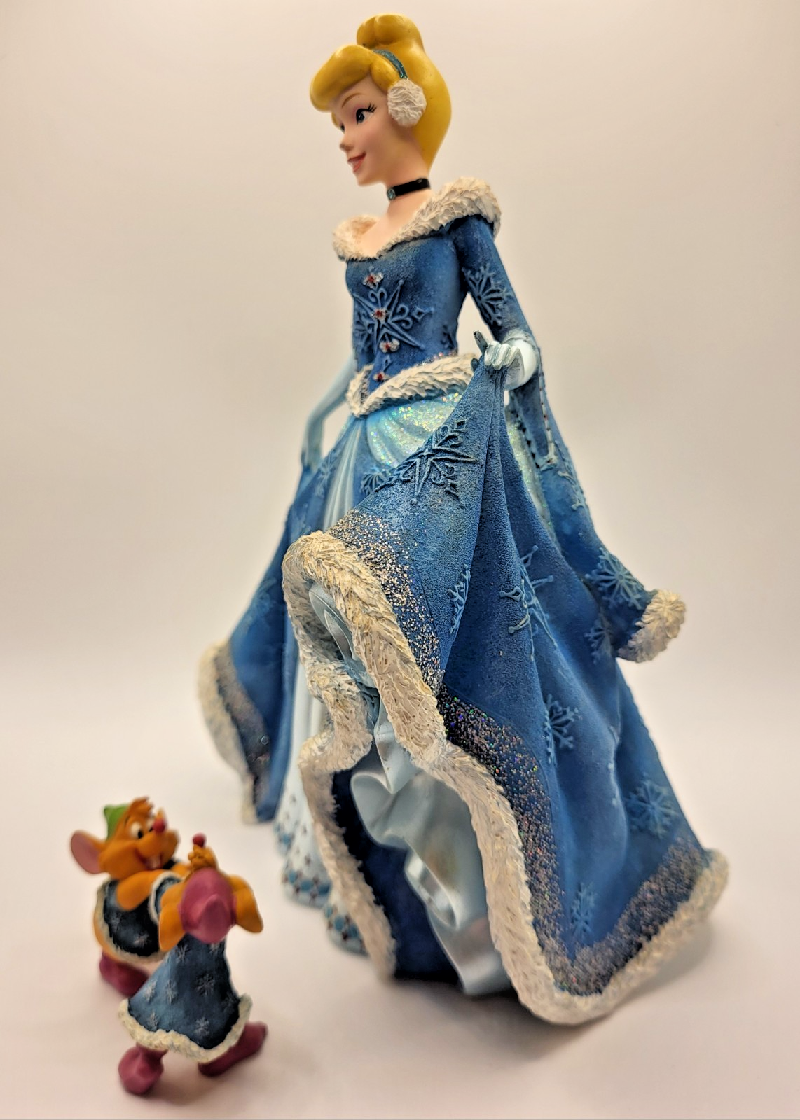Disney Traditions Cinderella Jaq & Gus Figurine Enesco Ornament 60021812