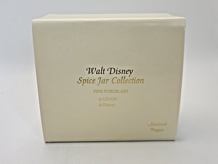 Lenox Disney Spice Jars  Pepper & Mustard  101 Dalmations & Winnie The Pooh BNIB16