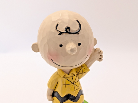 Jim Shore Peanuts Good Man Charlie Brown 4044676 by Enesco - Retired Unboxed Figurine - product view 15