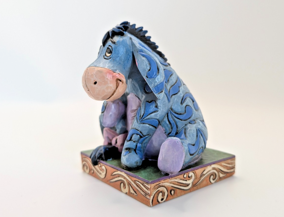 Disney Traditions Eeyore Lost Without You A21759 boxed figurine - three-quarter view