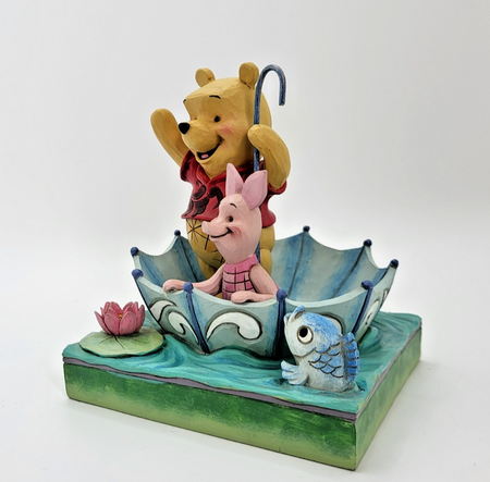 Disney Traditions Winnie The Pooh & Piglet Figurine 50 Years Of Friendship2