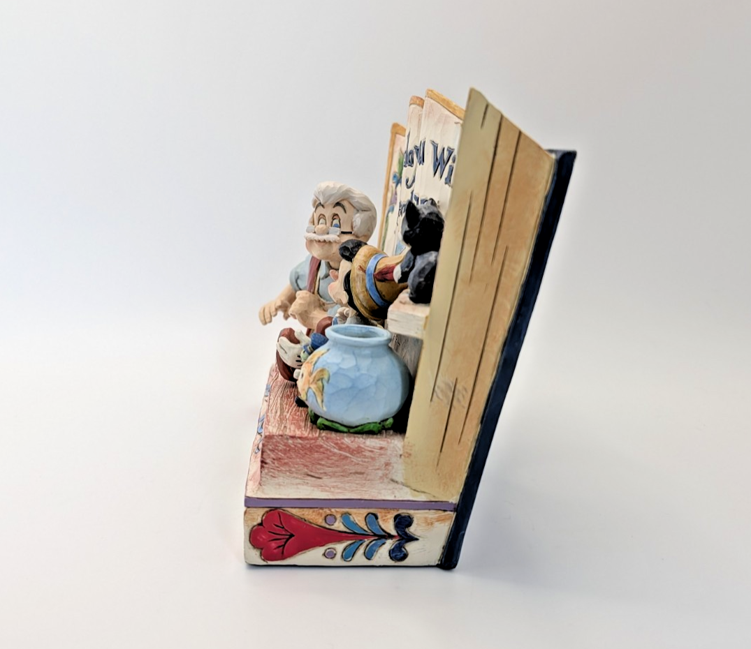 Disney Traditions Showcase Pinocchio Figurine Someday You Will Be A Real Boy7