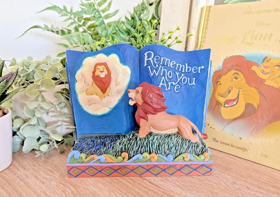 Disney Traditions Simba & Mufasa Lion King Storybook Figurine 6001269