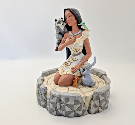 Disney Traditions Jim Shore Pocahontas Brave Beauty Figurine 6" 2013 60070626