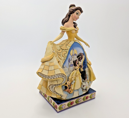 Disney Traditions Showcase Belle Moonlit Enchantment Figurine Beauty Jim Shore14