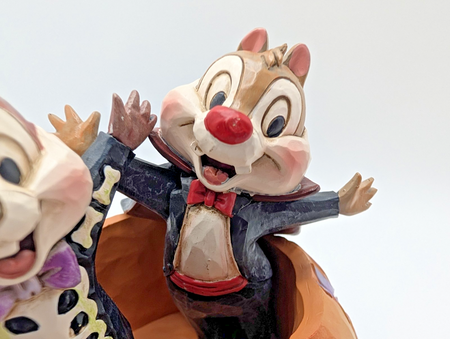 Disney Traditions Chip and Dale Tiny Tricksters Halloween figurine photo 19