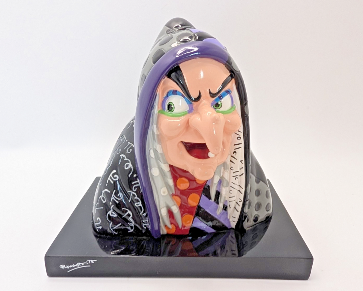Disney Britto Old Hag Evil Queen bust 4039140 Snow White figurine - view 3