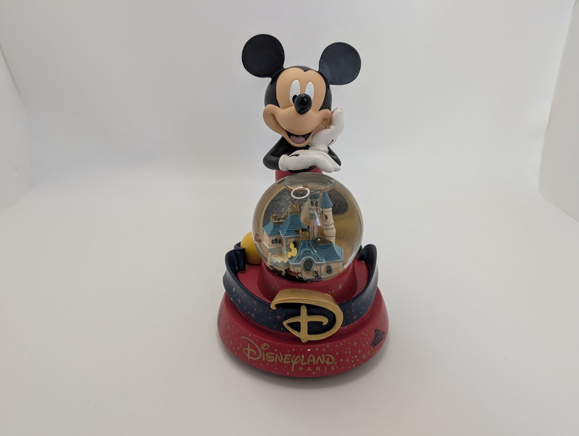Disneyland Paris Mickey Mouse musical castle snow globe photo 15