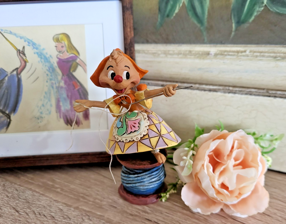 Disney Traditions Cinderella Mice Set Suzy Jaq Gus Figurines Jim Shore Boxed1