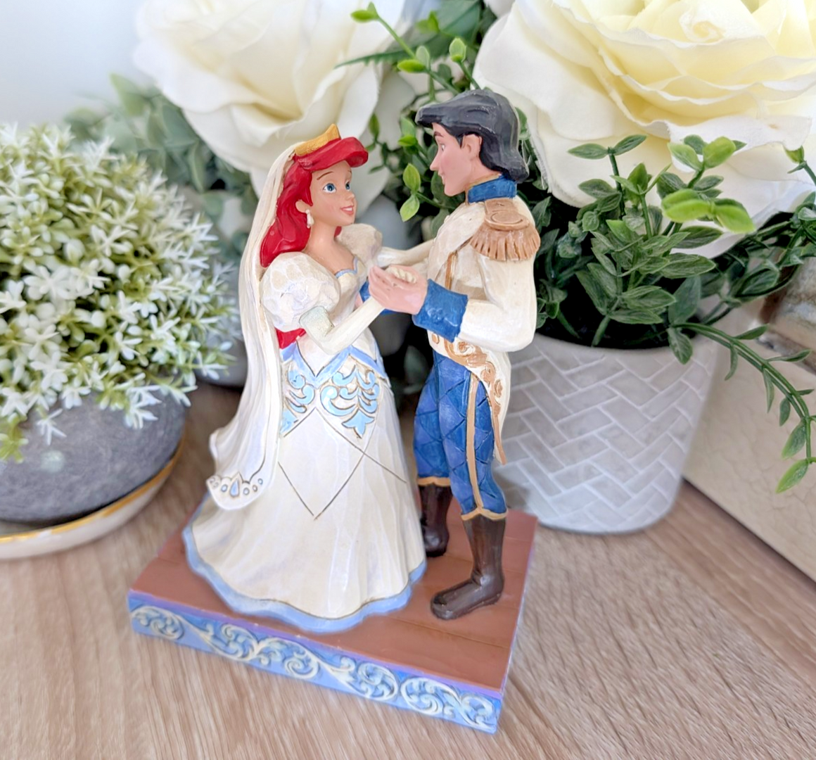 Disney Traditions Ariel and Eric Wedded Bliss figurine 4056749 photo 2