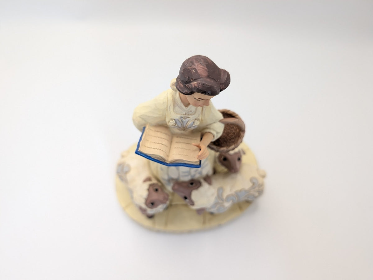 Disney Traditions Belle Bookish Beauty Figurine White Woodland Jim Shore11