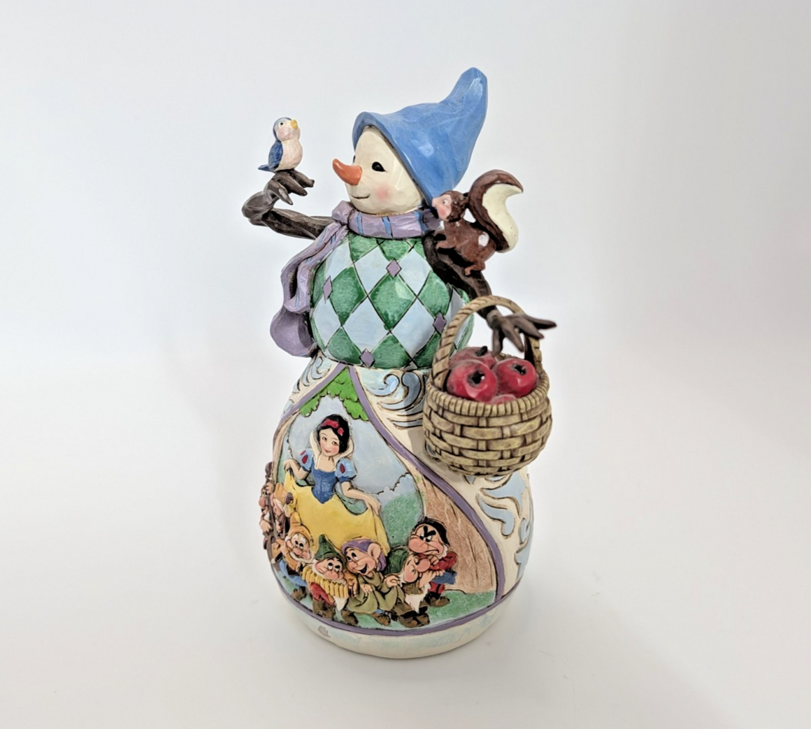 Disney Traditions Snow White Hi Ho Holidays 4046020 Christmas Figurine – detail and condition photograph 6