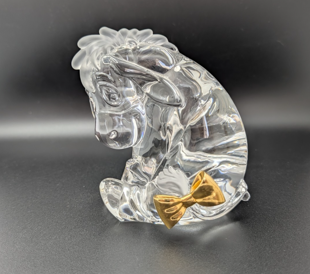 Lenox Disney Eeyore crystal figurine 095296 boxed with certificate - view 3