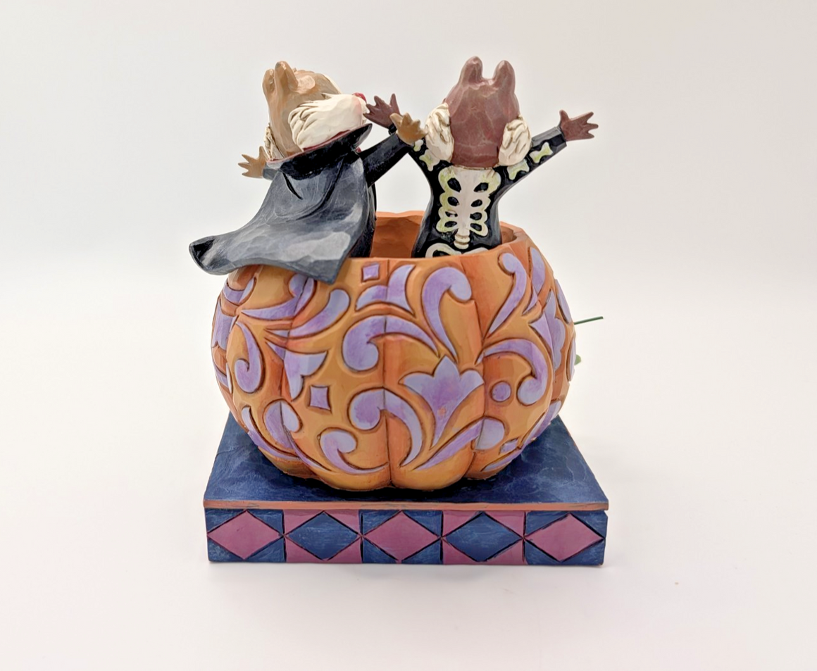 Disney Traditions Chip and Dale Tiny Tricksters Halloween figurine photo 9