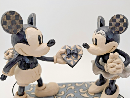 Disney Traditions Mickey Minnie Real Sweetheart Figurine Vintage Style Jim Shore19