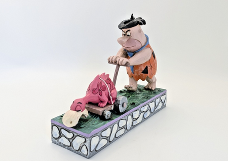 Jim Shore Flintstones Fred Flintstone Mower-a-saurus figurine 4058333 photo 9