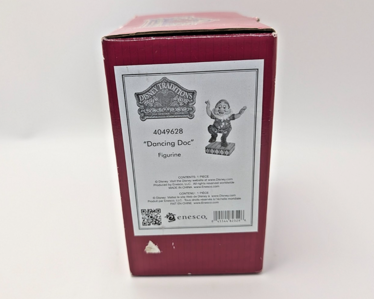 Disney Traditions Dancing Doc Snow White 4049628 boxed figurine - full display view