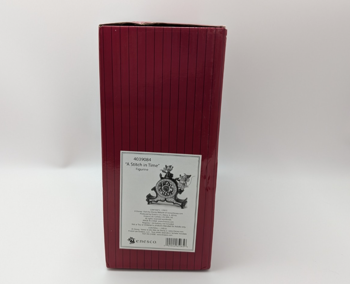 Alternate view of Disney Traditions Jaq and Gus A Stitch in Time clock 4039084
