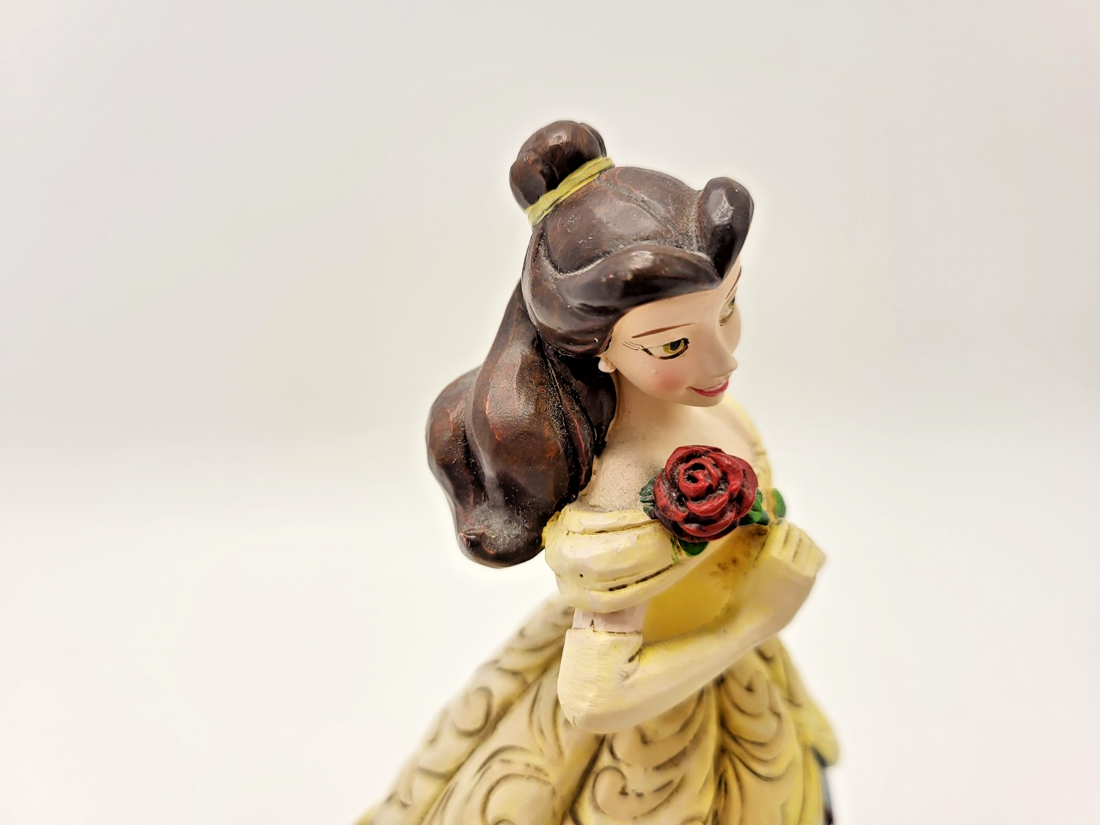 Disney Traditions Belle Figurine Enchanted Castle Dress Ornament Beauty18