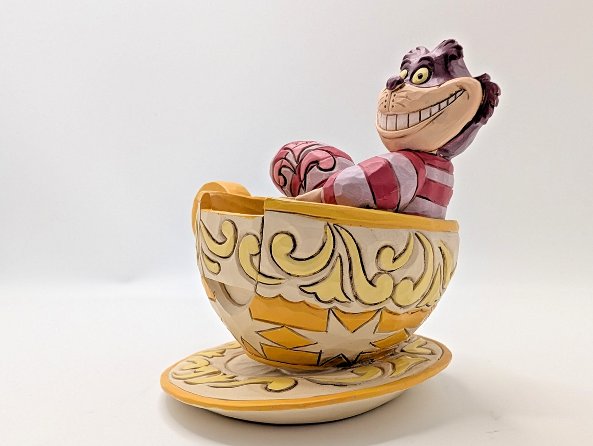 Disney Traditions Cheshire Cat Mad Tea Party 4032117 – detail and condition photograph 15