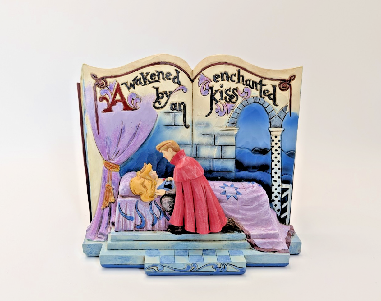 Disney Traditions Showcase Sleeping Beauty Figurine Boxed Enchanted Kiss J Shore6