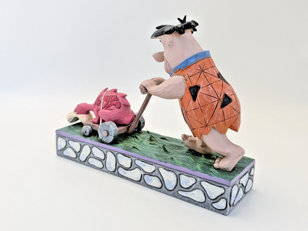 The Flinstones By Jim Shore Fred Flinstone Figurine Mower-a-saurus 405833310