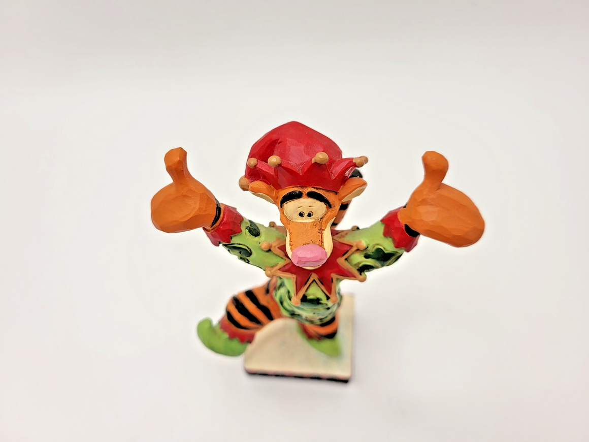 Disney Traditions Tigger Figurine Ecstatic Elf Ornament Jim Shore 600898316