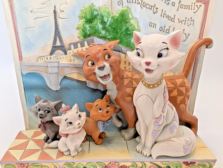 Alternate view of Disney Traditions Aristocats Long Ago in Paris storybook 6013080