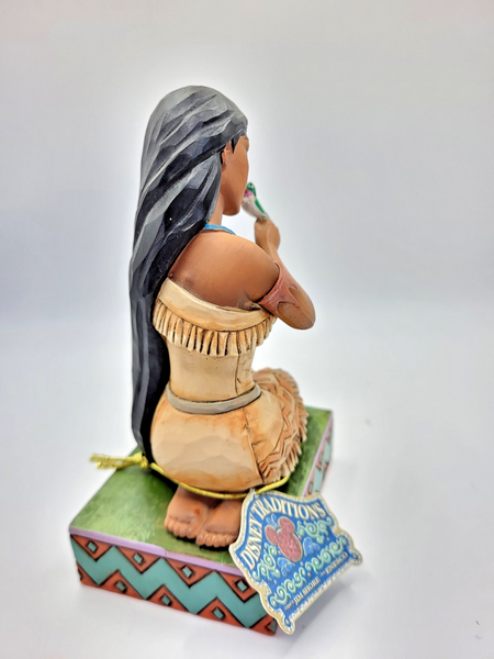 Disney Traditions Pocahontas Figurine Free And Fierce Ornament Jim Shore7