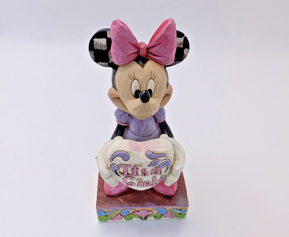 Disney Traditions Minnie Mouse It's a Girl figurine 4043664