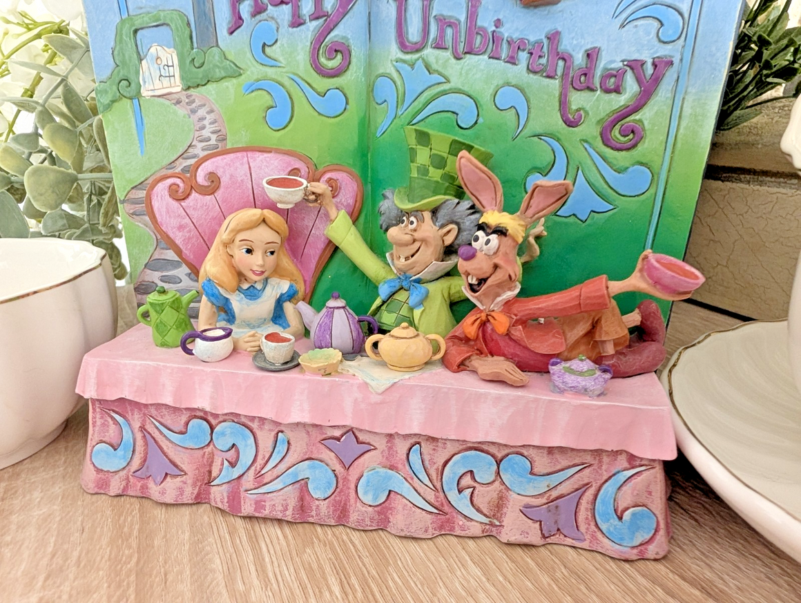 Disney Traditions Showcase Happy Unbirthday Alice In Wonderland Figurine J Shore4