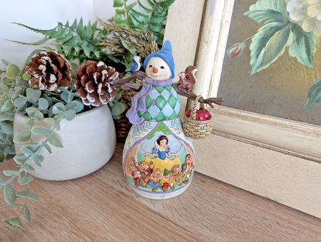 Disney Traditions Snow White Hi Ho Holidays 4046020 Christmas Figurine – detail and condition photograph 4