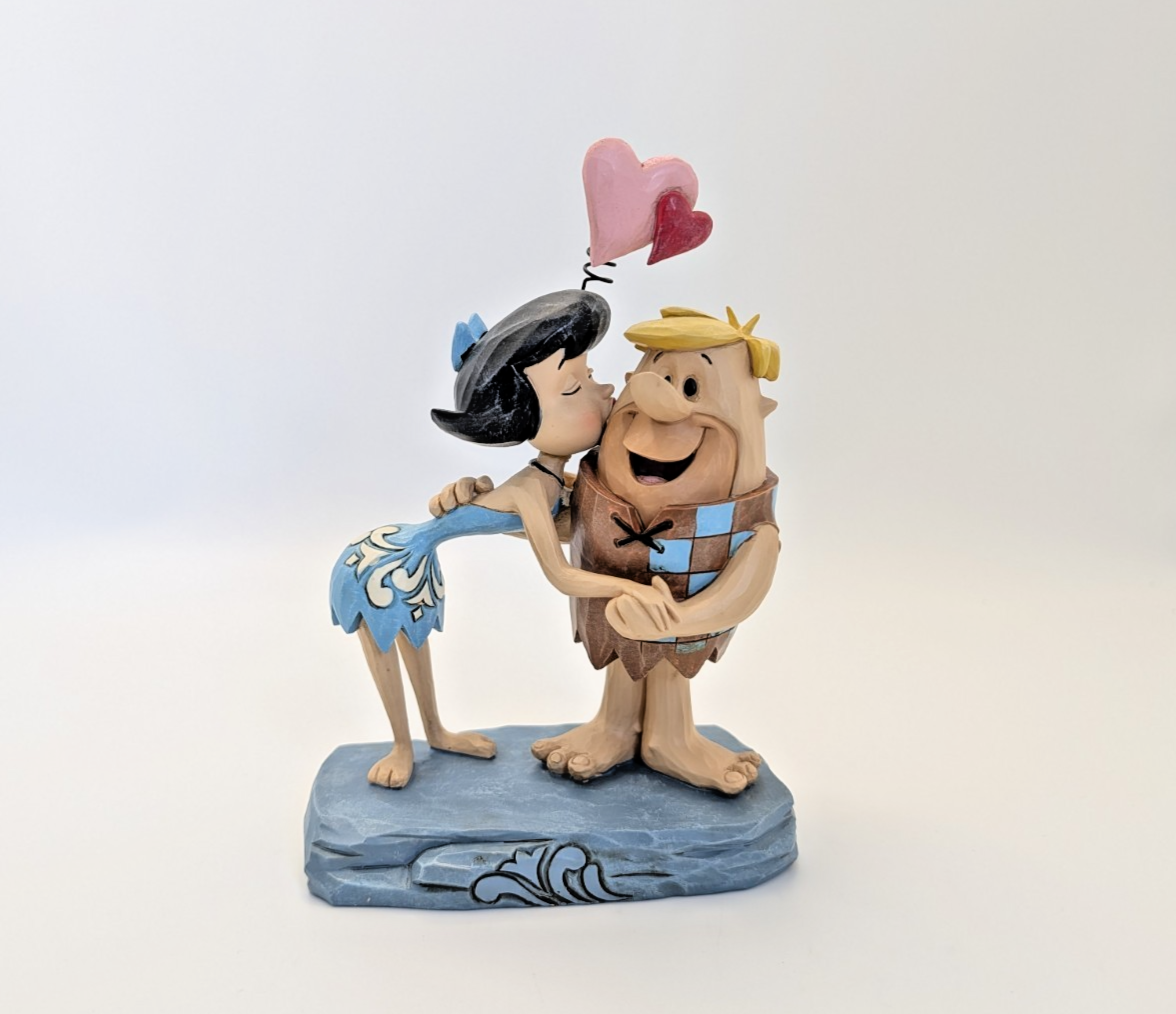 Jim Shore Flintstones Barney and Betty Rubble Romance figurine 4051595 photo 5