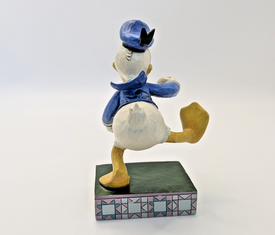 Disney Traditions Showcase Donald Duck Fowl Temper Figurine Jim Shore Boxed10