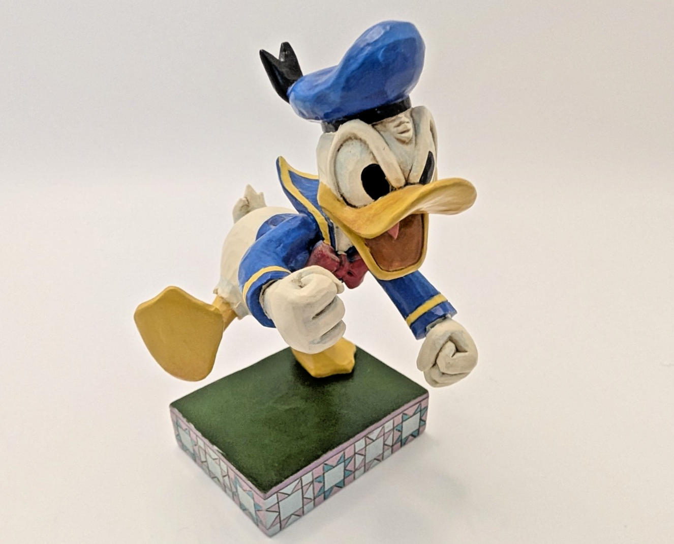 Disney Traditions Showcase Donald Duck Fowl Temper Figurine Jim Shore Boxed16