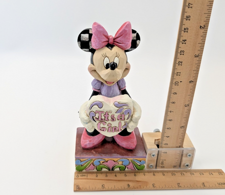 Disney Traditions Minnie Mouse It's a Girl figurine 4043664