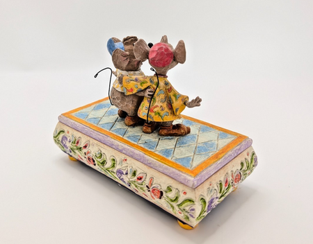 Disney Traditions Bosom Buddies Jaq and Gus trinket box 4007661 - underside condition
