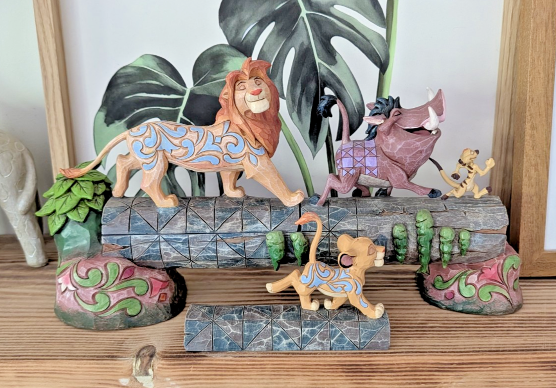 Disney Traditions Lion King Carefree Camaraderie 4057955 by Jim Shore - Boxed with Tag - product view 1