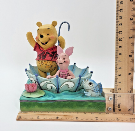 Disney Traditions Winnie The Pooh & Piglet Figurine 50 Years Of Friendship11