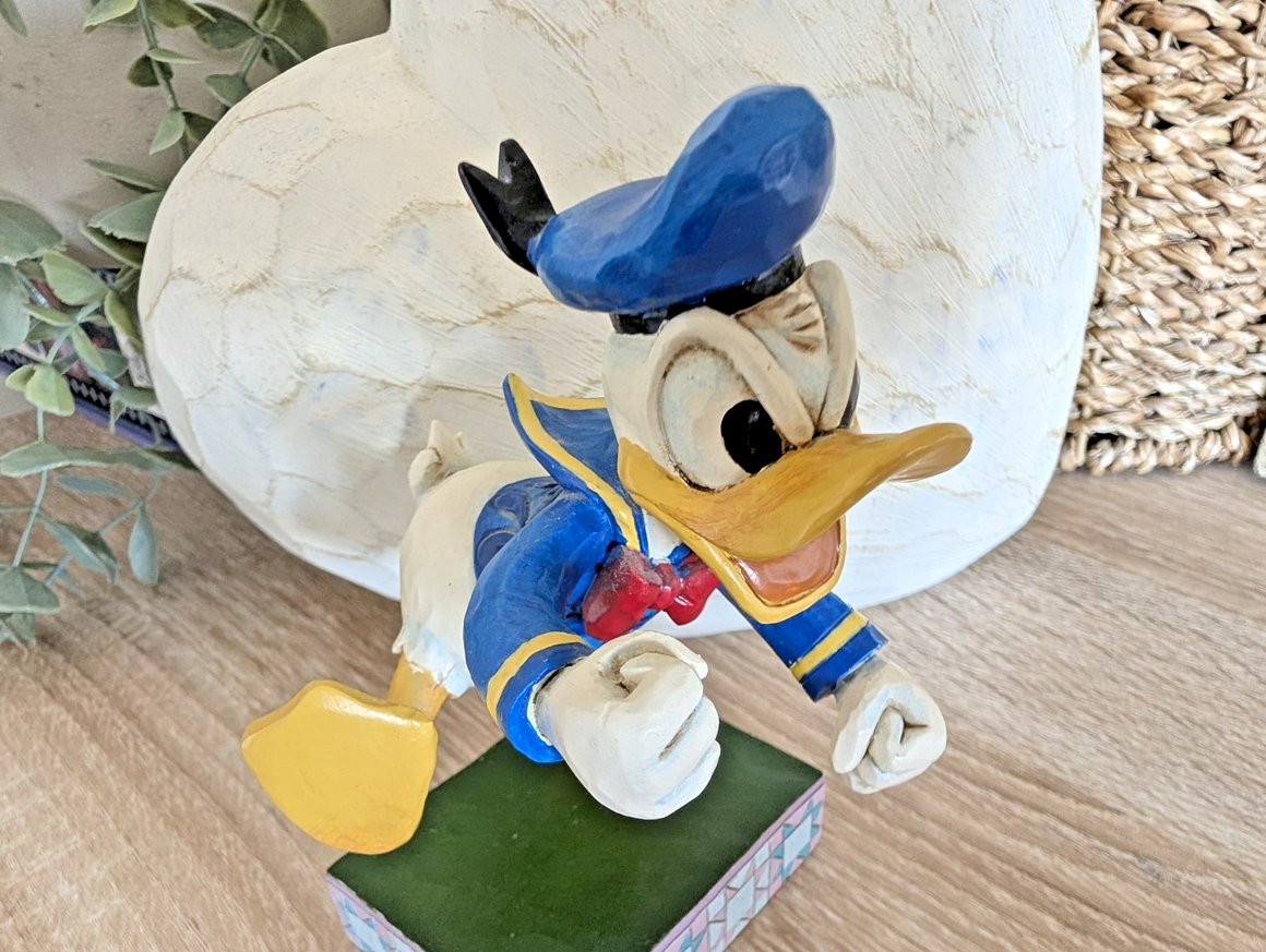 Disney Traditions Showcase Donald Duck Fowl Temper Figurine Jim Shore Boxed3