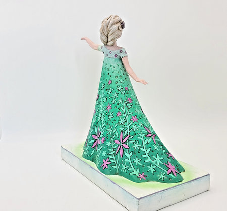Disney Traditions Celebration Of Spring Figurine Elsa Frozen Ornament13