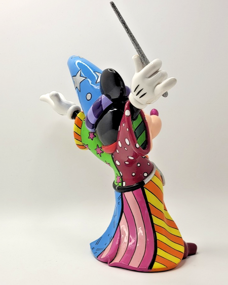Disney Britto Mickey Mouse Figurine Sorcerer Ornament Pop Art 40308156