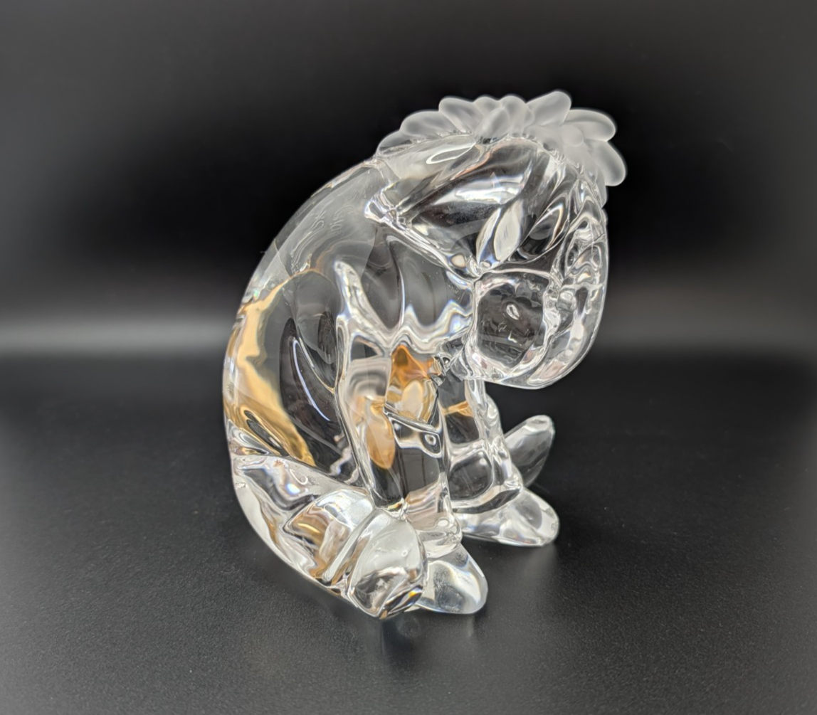 Lenox Disney Eeyore crystal figurine 095296 boxed with certificate - view 6