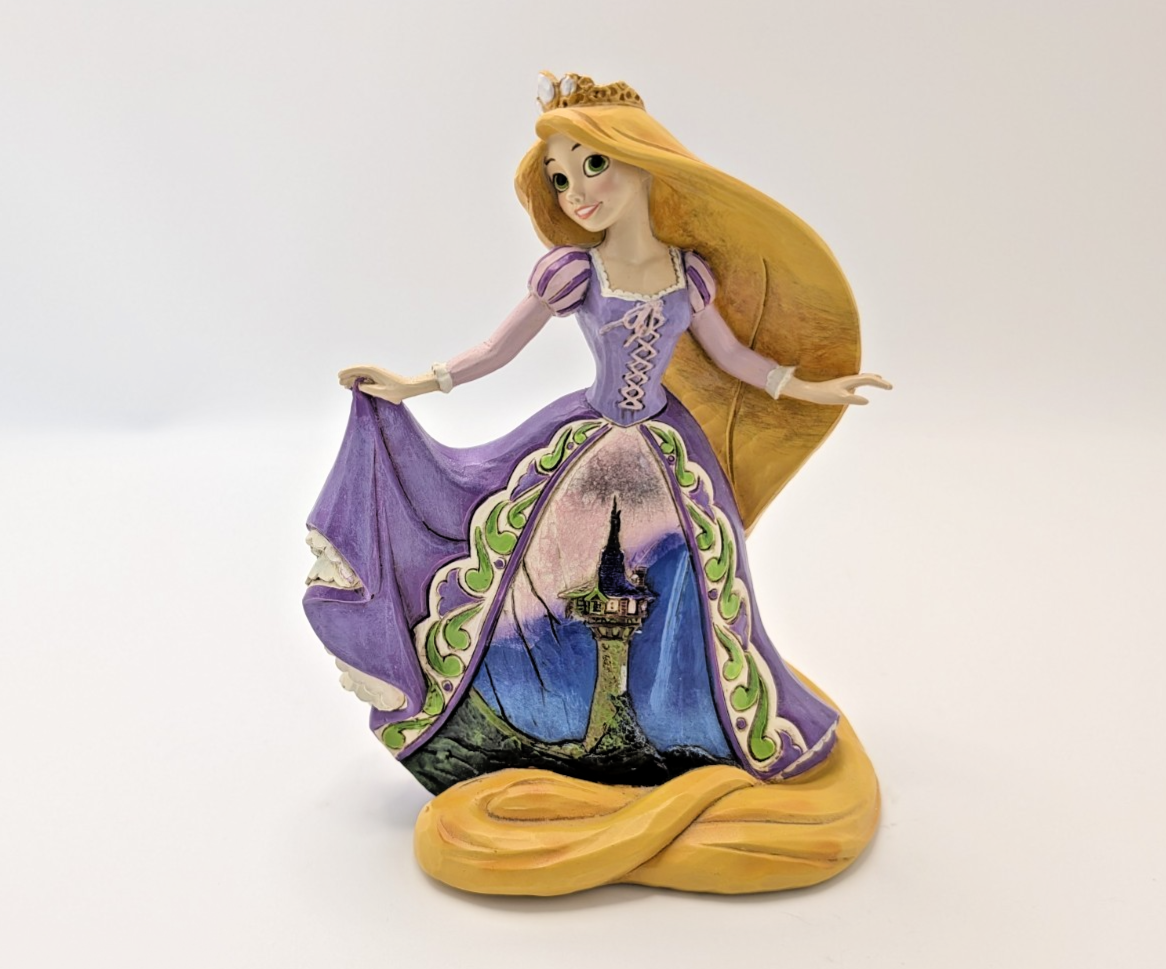 Disney Traditions Rapunzel Daring Heights 4045240 Castle Dress – detail and condition photograph 4