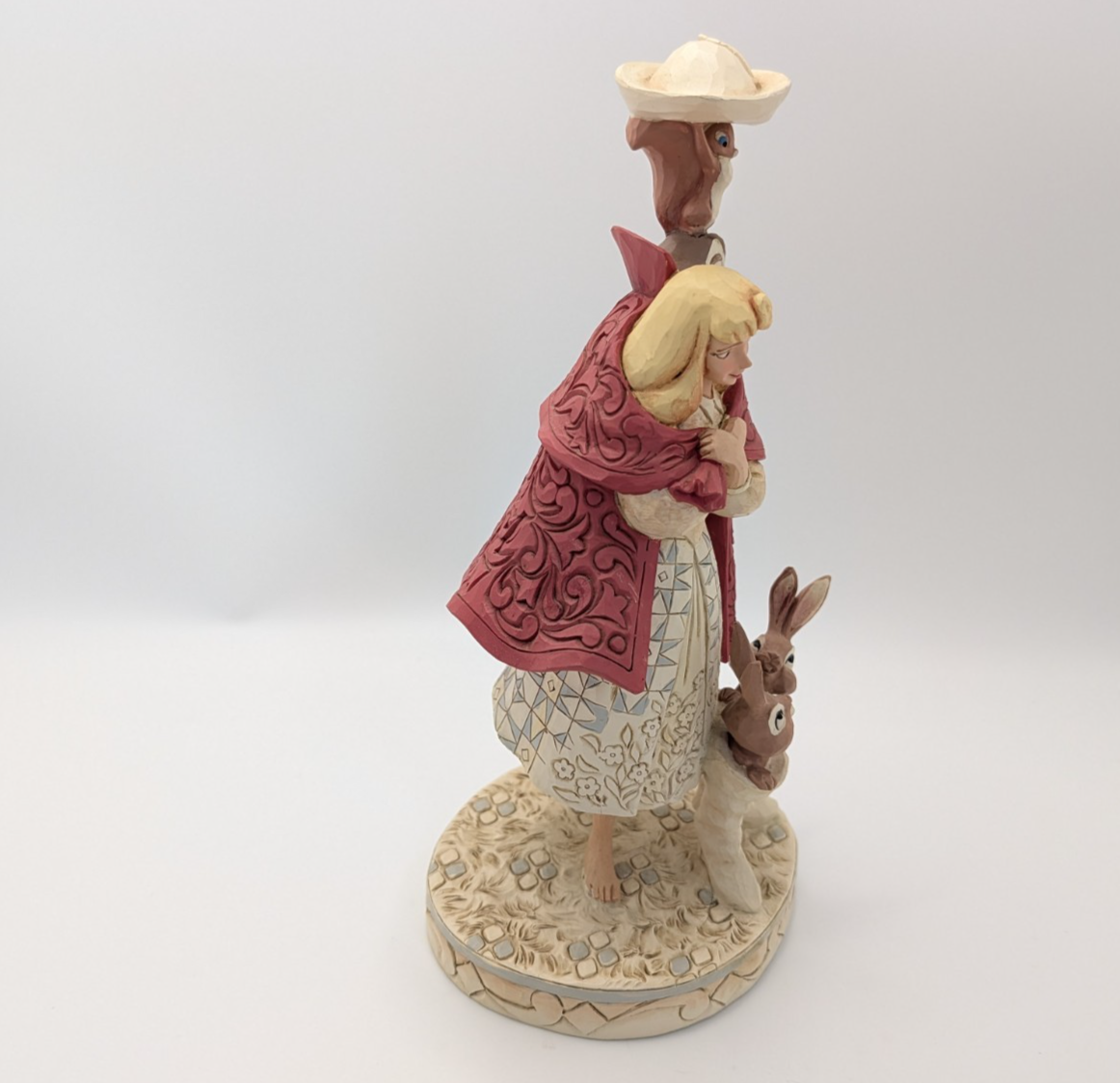 Disney Traditions Aurora Playful Pantomime White Woodland Figurine 6002337 Boxed - view 8