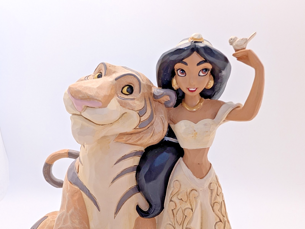 Disney Traditions Jasmine & Rajah Wondrous Wishes Aladdin Figurine Jim Shore12